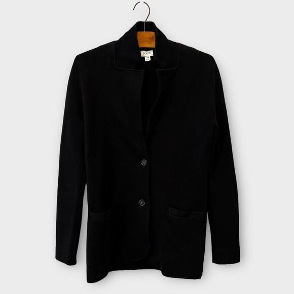J. Crew Cotton Sweater-blazer Size XS - Picture 2 of 7